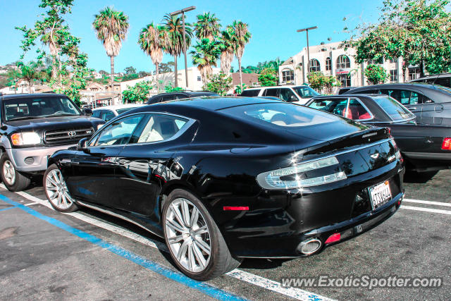 Aston Martin Rapide spotted in La Jolla, California