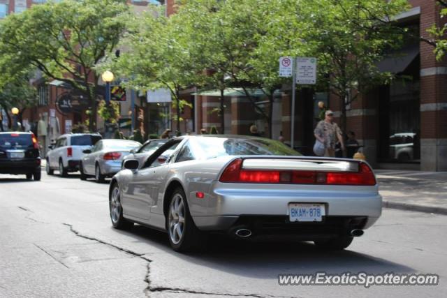 Acura NSX spotted in Toronto, Canada