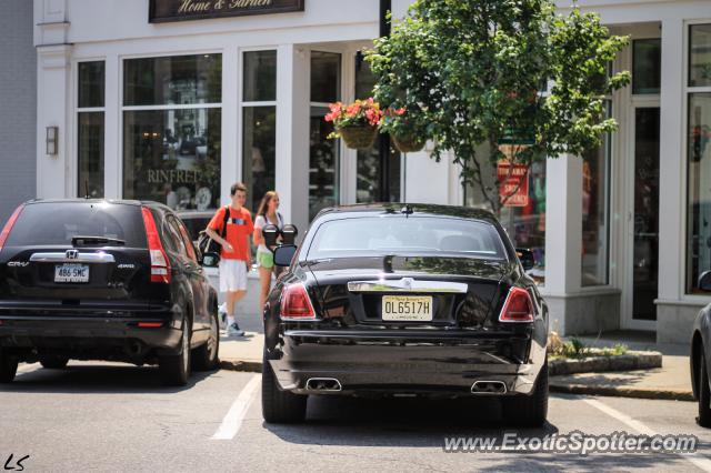 Rolls Royce Ghost spotted in Greenwich, Connecticut