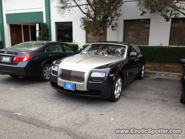 Rolls Royce Ghost spotted in Daly City, California