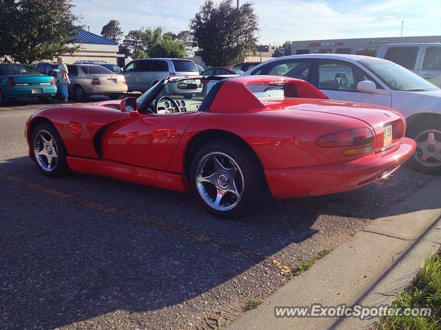 Dodge Viper spotted in Lincoln, Nebraska