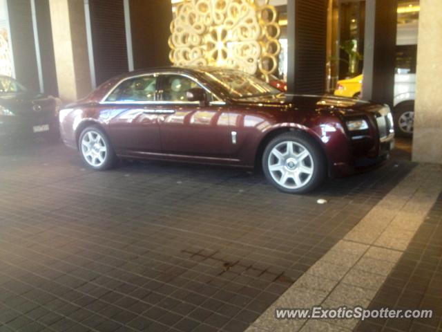 Rolls Royce Ghost spotted in Melbourne, Australia