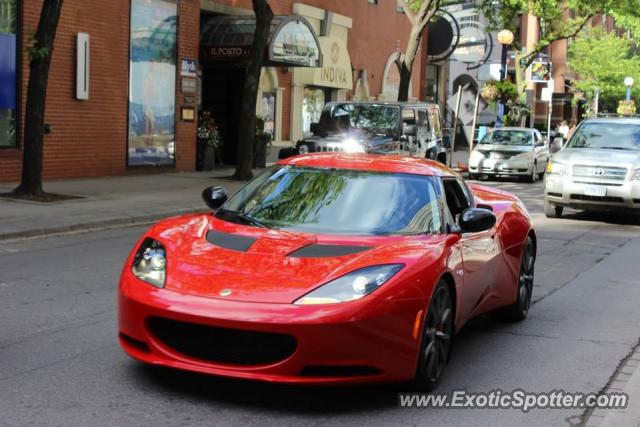 Lotus Evora spotted in Toronto, Canada