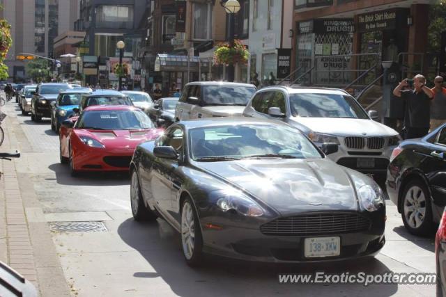 Aston Martin DB9 spotted in Toronto, Canada