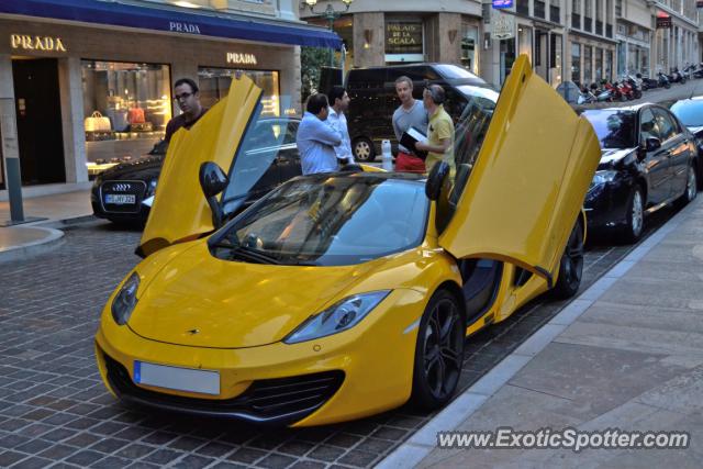 Mclaren MP4-12C spotted in Monte-Carlo, Monaco