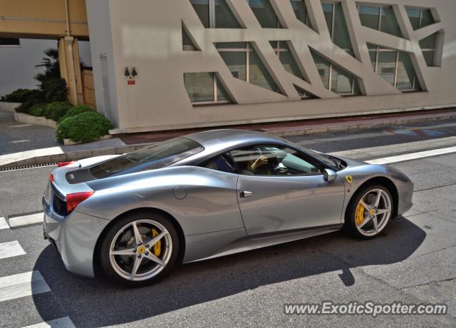 Ferrari 458 Italia spotted in Monte-Carlo, Monaco