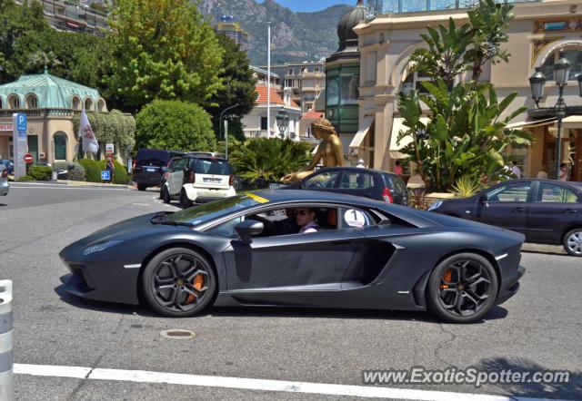 Lamborghini Aventador spotted in Monte-Carlo, Monaco