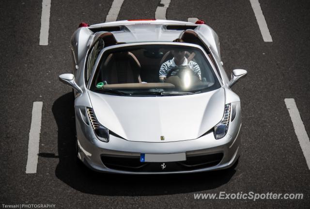 Ferrari 458 Italia spotted in Stuttgart, Germany