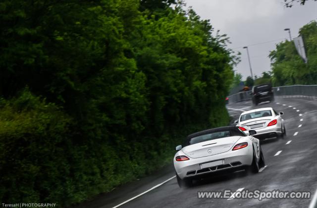 Mercedes SLS AMG spotted in Hockenheim, Germany