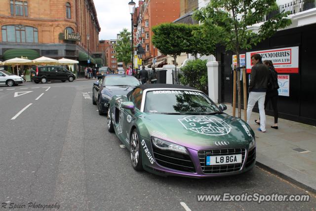 Audi R8 spotted in London, United Kingdom