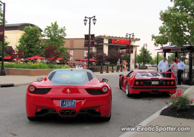 Ferrari 458 Italia spotted in Columbus, Ohio