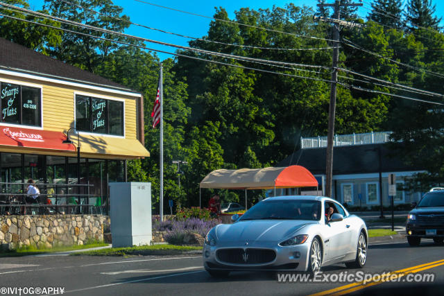 Maserati GranTurismo spotted in Ridgefield, Connecticut