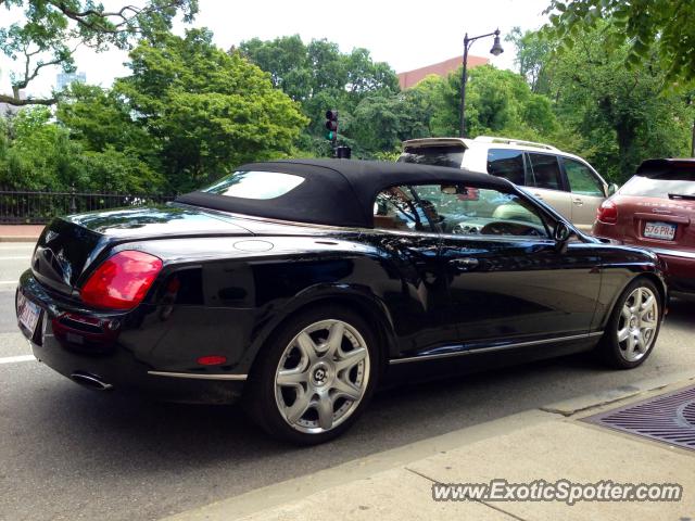 Bentley Continental spotted in Boston, Massachusetts