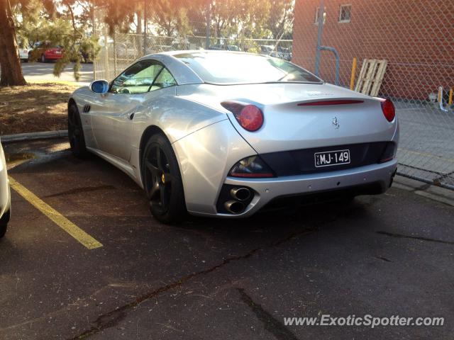 Ferrari California spotted in Melbourne, Australia