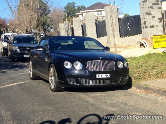 Bentley Continental spotted in Melbourne, Australia