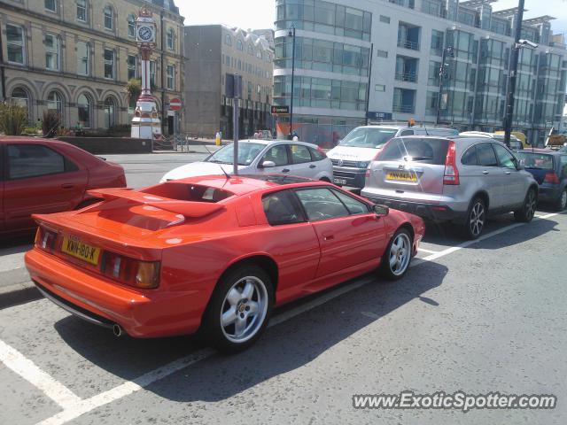 Lotus Esprit spotted in Douglas, United Kingdom