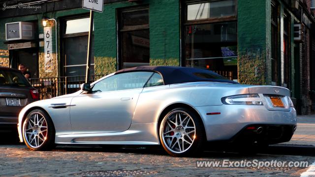 Aston Martin DBS spotted in Manhattan, New York