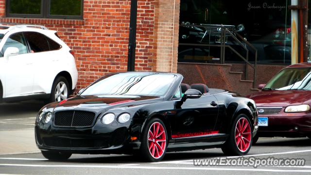 Bentley Continental spotted in Greenwich, Connecticut