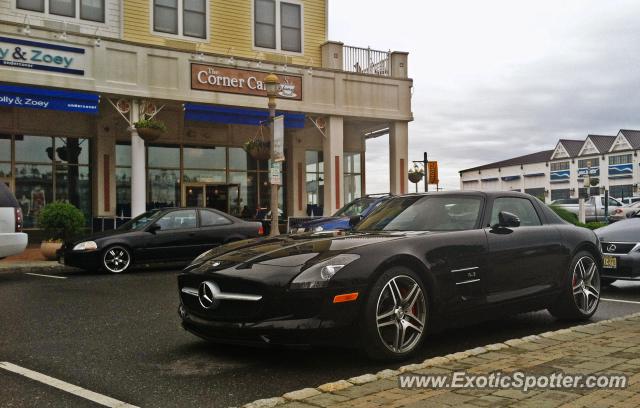 Mercedes SLS AMG spotted in Long Branch, New Jersey