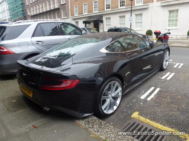 Aston Martin Vanquish spotted in London, United Kingdom