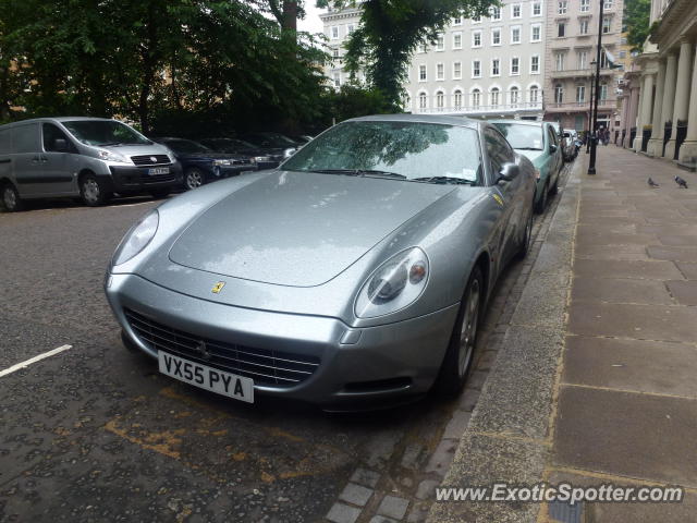 Ferrari 612 spotted in London, United Kingdom