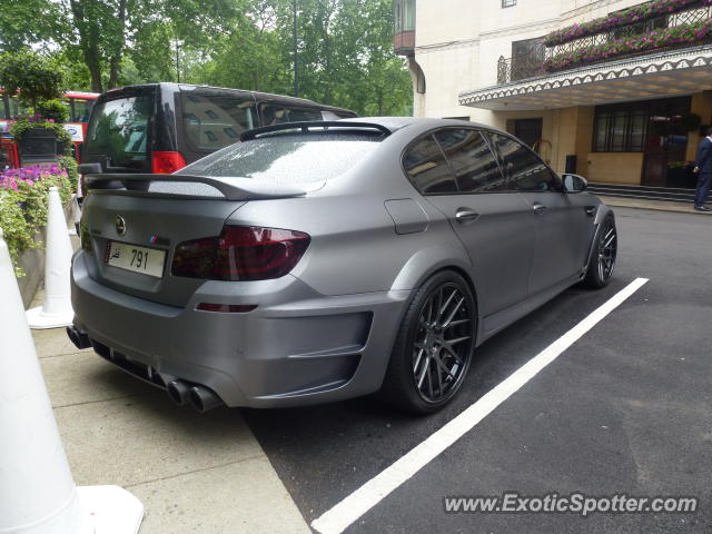 BMW M5 spotted in London, United Kingdom