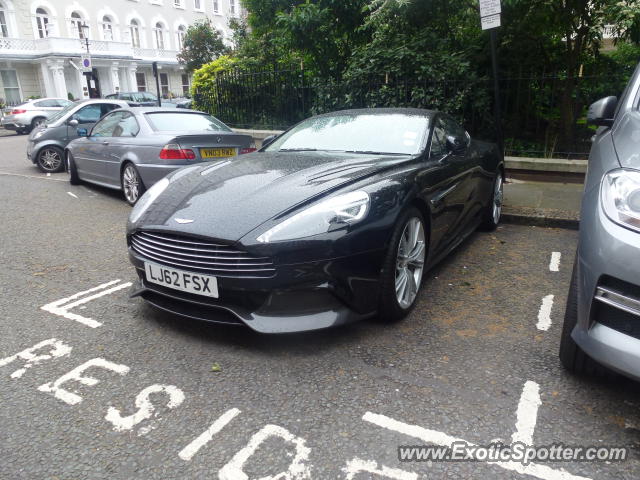 Aston Martin Vanquish spotted in London, United Kingdom