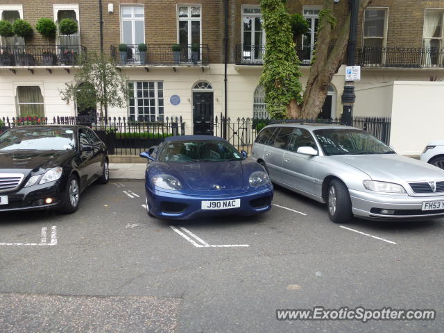 Ferrari 360 Modena spotted in London, United Kingdom