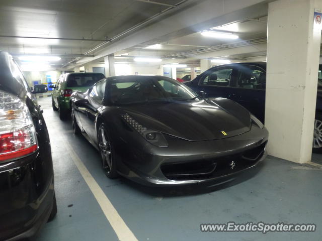 Ferrari 458 Italia spotted in London, United Kingdom