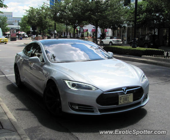 Tesla Model S spotted in Columbus, Ohio