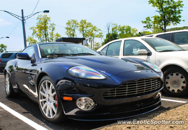 Aston Martin Vanquish spotted in Greenwich, Connecticut