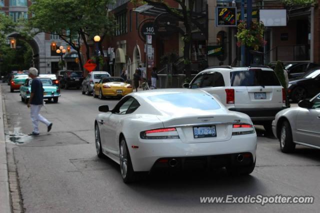 Aston Martin DBS spotted in Toronto, Canada