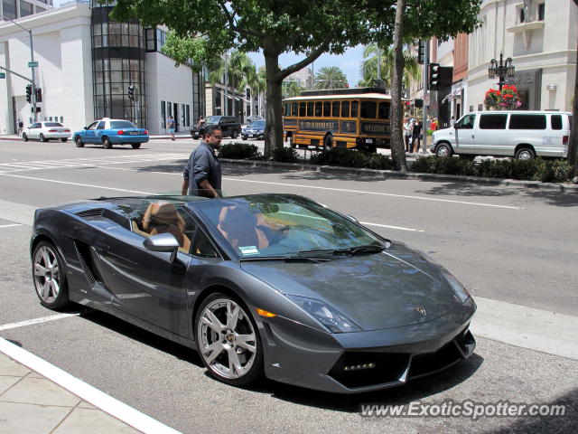 Lamborghini Gallardo spotted in Beverly Hills, California