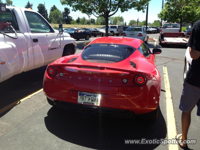 Lotus Evora spotted in Littleton, Colorado