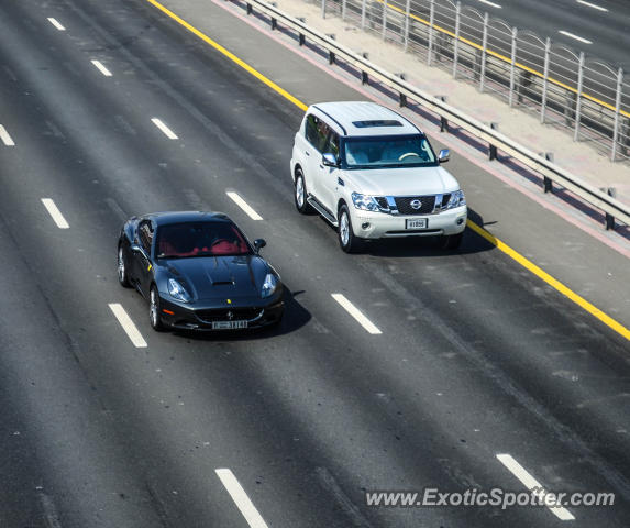 Ferrari California spotted in Dubai, United Arab Emirates