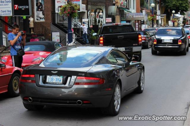 Aston Martin DB9 spotted in Toronto, Canada