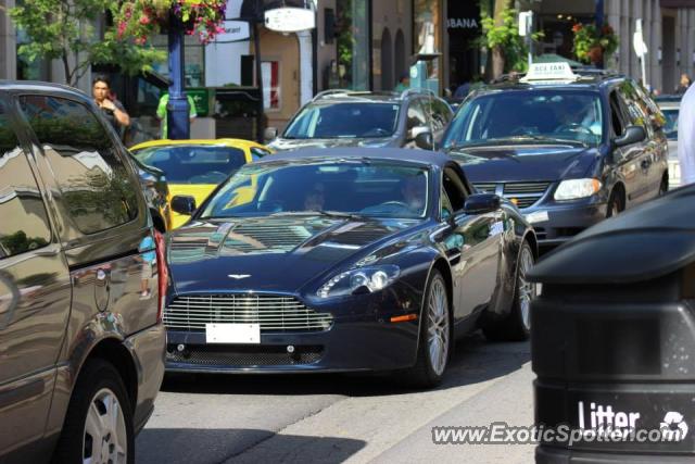 Aston Martin Vantage spotted in Toronto, Canada