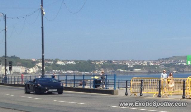 Lamborghini Gallardo spotted in Douglas, United Kingdom