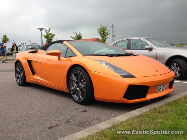 Lamborghini Gallardo spotted in Ringsted, Denmark