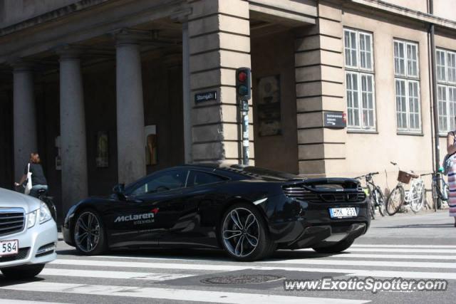 Mclaren MP4-12C spotted in Copenhagen, Denmark