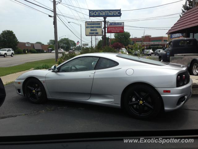 Ferrari 360 Modena spotted in Hodgkins, Illinois