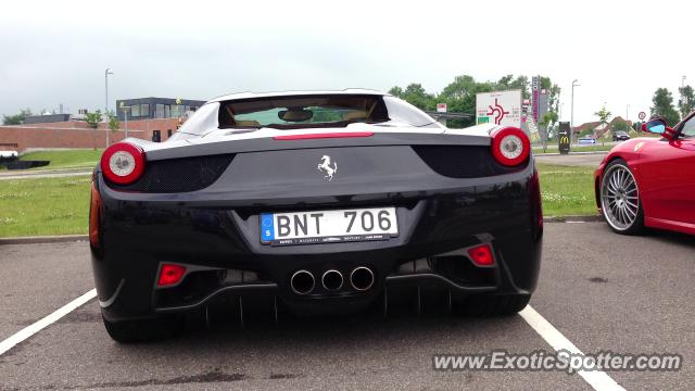 Ferrari 458 Italia spotted in Ringsted, Denmark