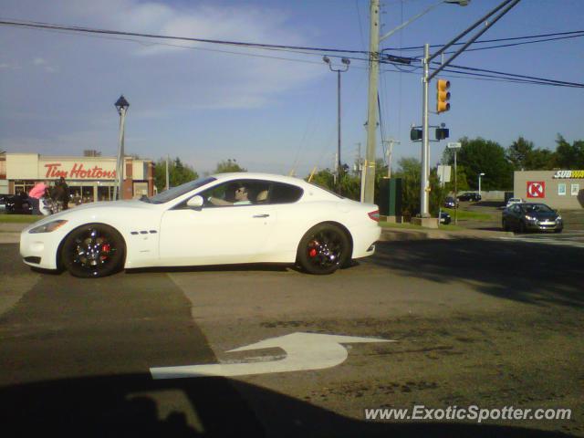 Maserati GranTurismo spotted in Sackville, NB, Canada