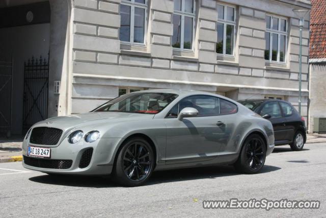 Bentley Continental spotted in Copenhagen, Denmark