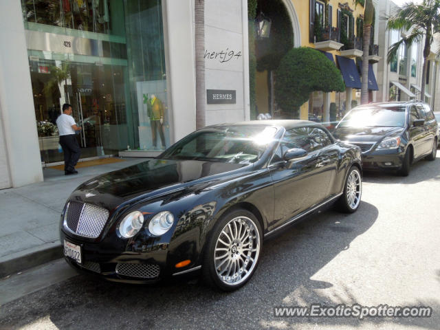 Bentley Continental spotted in Beverly Hills, California