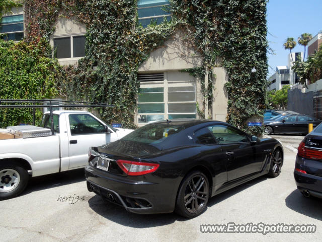 Maserati GranTurismo spotted in Beverly Hills, California