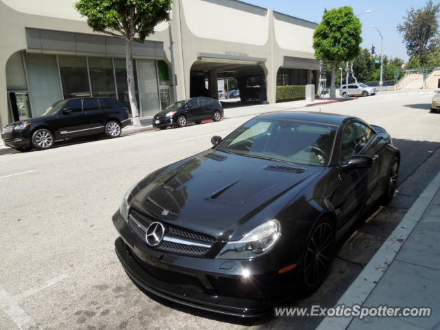 Mercedes SL 65 AMG spotted in Beverly Hills, California