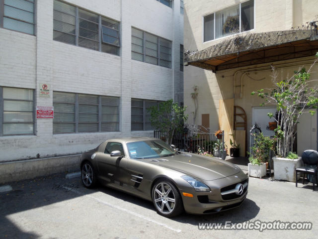 Mercedes SLS AMG spotted in Beverly Hills, California