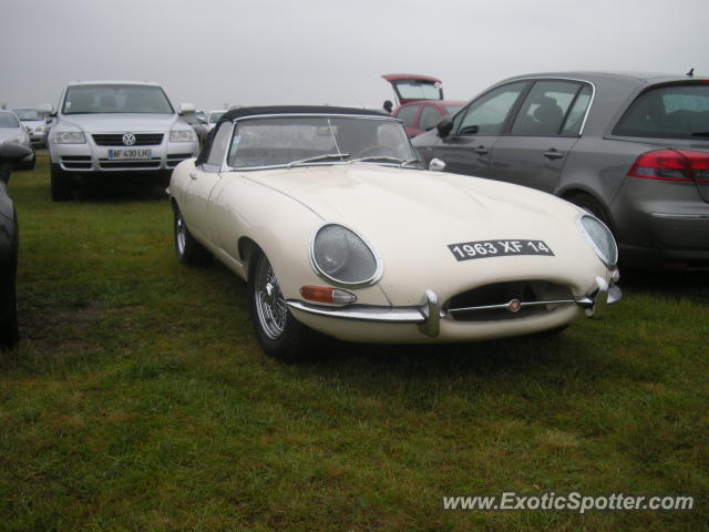 Jaguar E-Type spotted in Le Mans, France