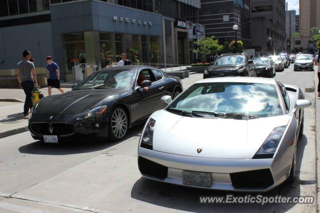 Lamborghini Gallardo spotted in Toronto, Canada